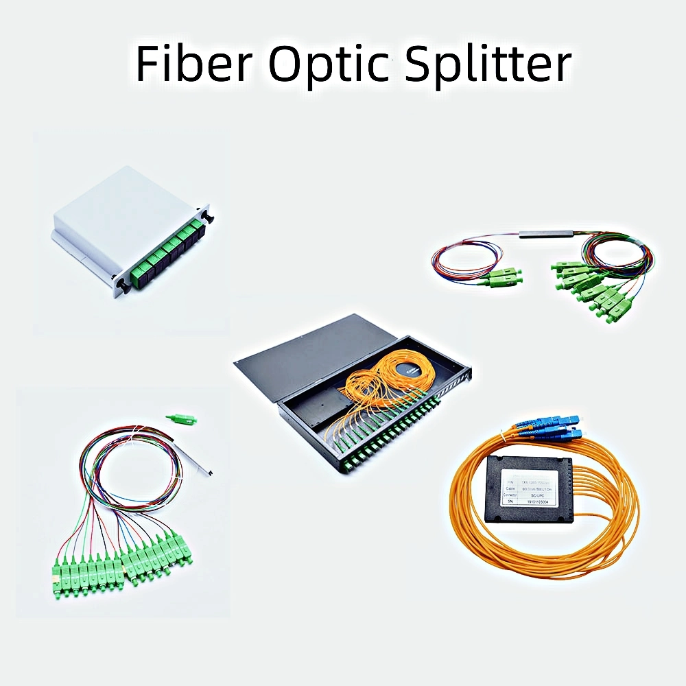 FTTH Mini Steel Tube/Plugin/Module/Lgx/ABS Cassette Type Fiber Optic Coupler Fbt PLC Splitter