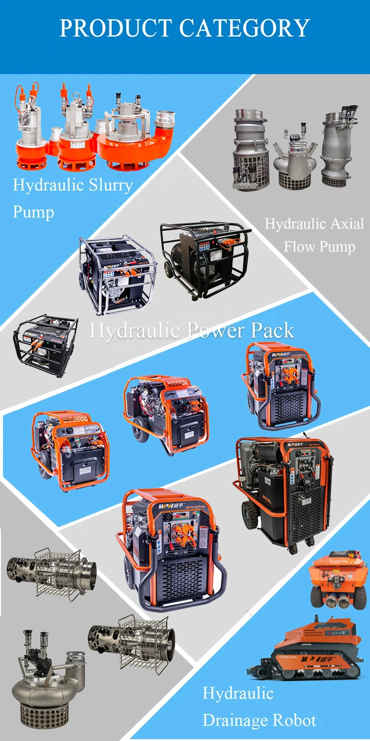 4 Inch High Head Portable Hydraulic Slurry Pump Submersible Pump on Sale