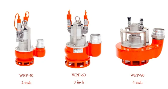 4 Inch High Head Portable Hydraulic Slurry Pump Submersible Pump on Sale